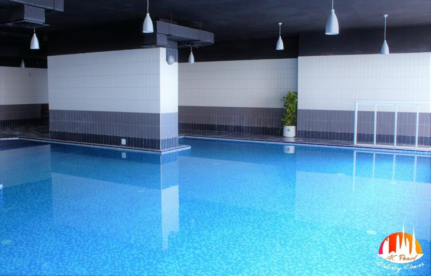 Charming Warm Suite With Amazing Views Of The City Dubai Eksteriør billede
